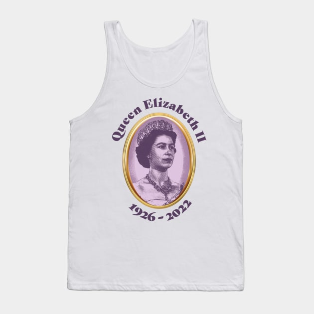 RIP Queen Elizabeth II Tank Top by FlashmanBiscuit